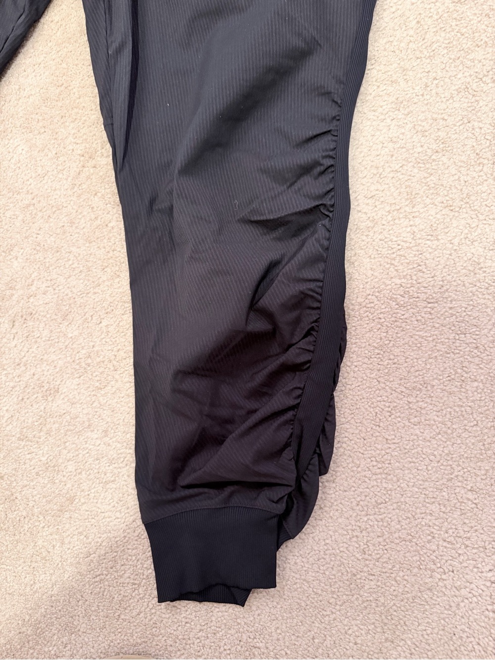 lululemon athletica Black Athletic Jogger Pants size 20 New without tags - Picture 2 of 8